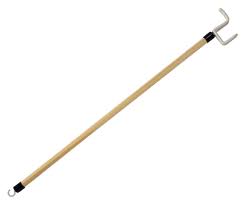 dressing stick with c hook and push/puller