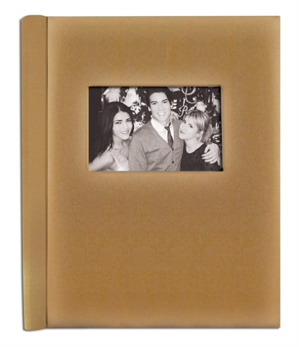 195670.png Brown Creat A Memory - Talking Family Photo Album + Voice Recording Scrapbook