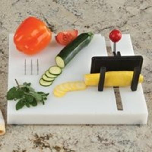 197573.jpg White One-Handed Paring Board With Rocker Knife