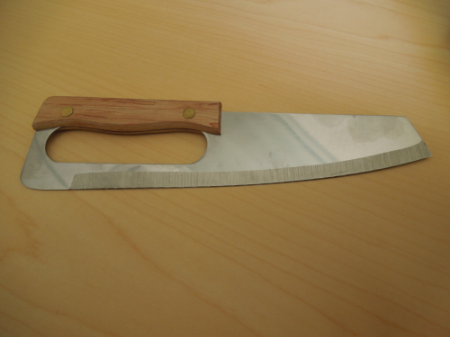 219887.png Brown Wrap around handle chopping knife