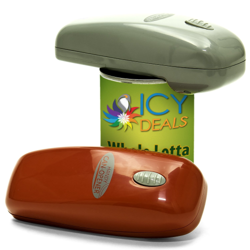 219911.png Red or Gray Handy Can Opener One Touch Electric