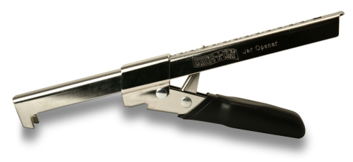 Silver-Black Amco Swing A Way Comfort Jar Opener
