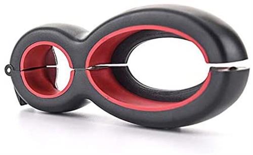 Black-Red 6 in 1 Multi Opener