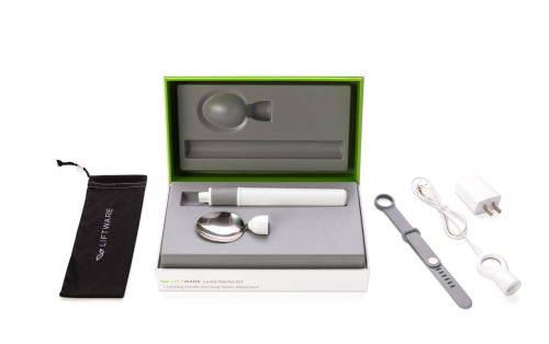 221047.png Gray Liftware Level box w/white utensil