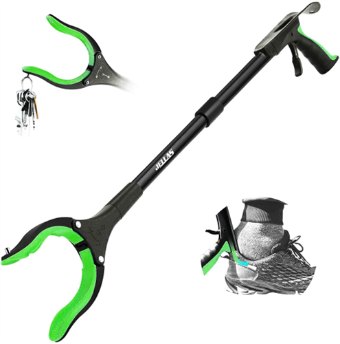 221178.png Black-Green Reacher Grabber Tool