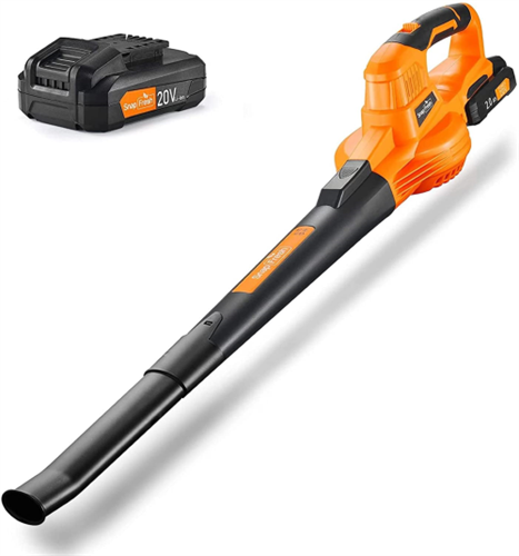 Black-Orange SnapFresh Cordless Leaf Blower