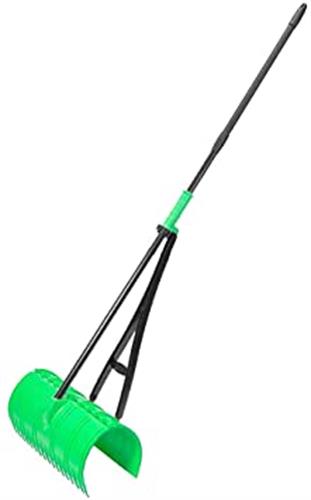 228046.jpg Green-Black Back Saving Garden Rake