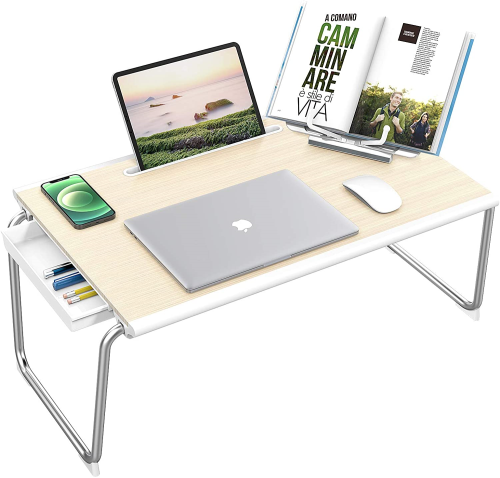 228453.png Tan-Silver Nulaxy Folding Table XXL