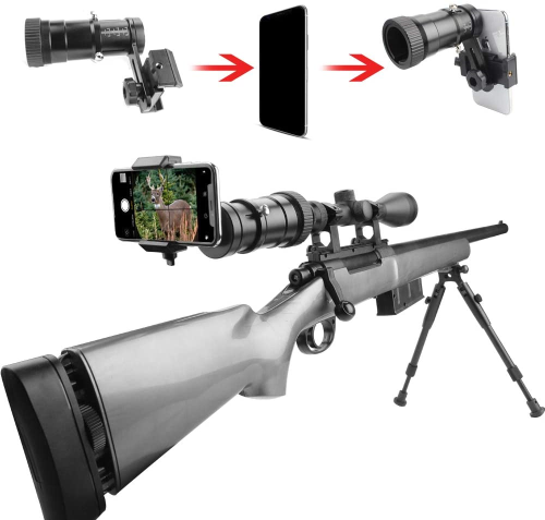 229107.png Black Rifle Scope Smartphone Adapter