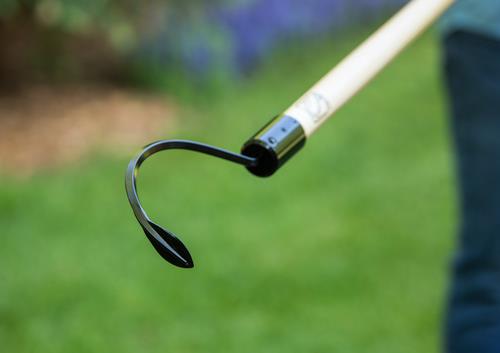 Black - Tan Long Handle Weeder & Cultivator Garden Tool