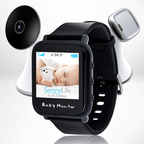 229873.png White Baby Monitor w/ Black Smart Watch