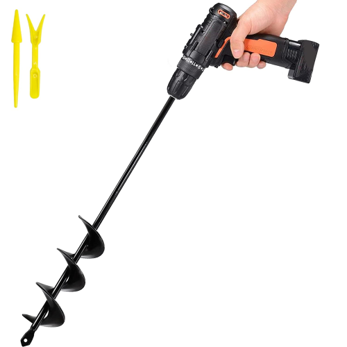 230065.png Black Auger Drill Bit for Planting