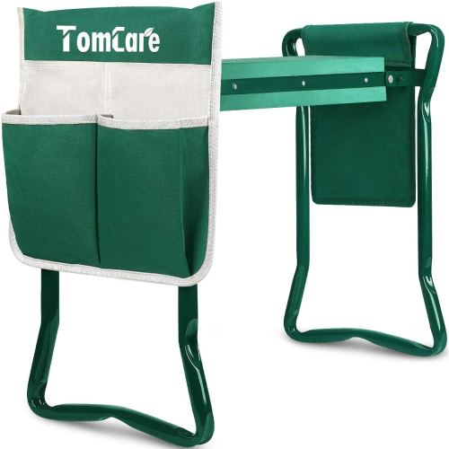 Green-White TomCare Garden Kneeler