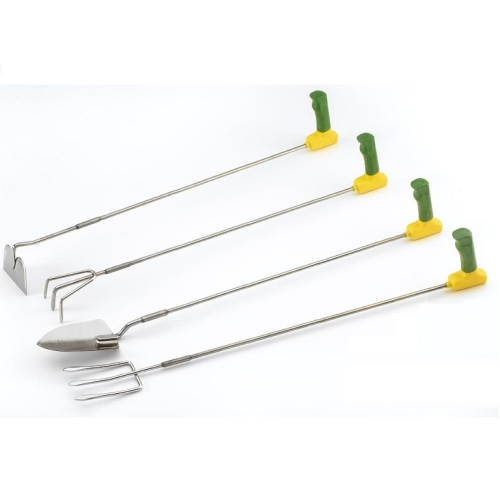 Silver-Green-Yellow Easi Grip Long Reach Garden Tools