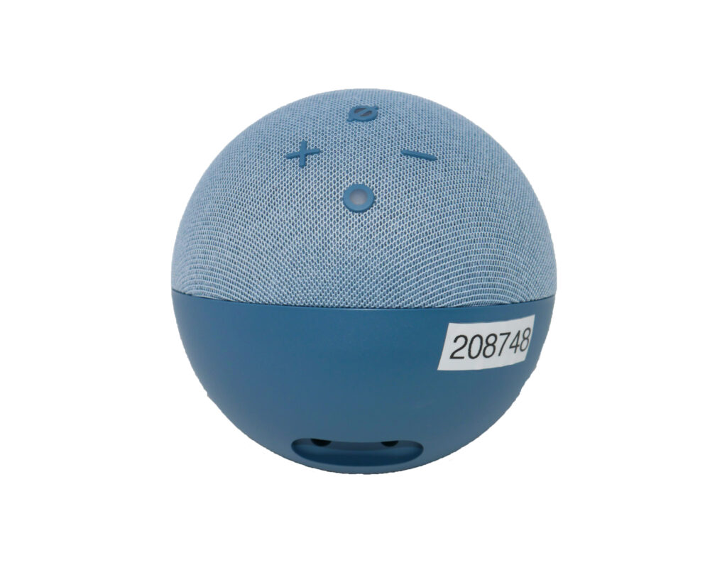 Blue Echo Dot Fourth Generation