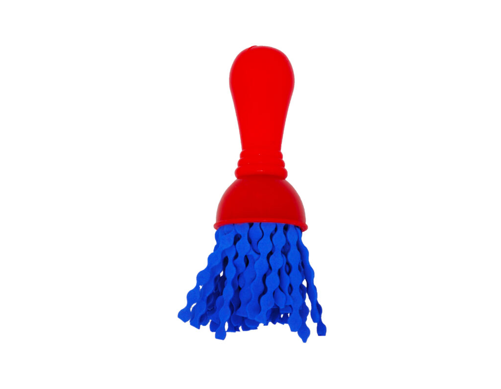 Red-Blue Wavy Paint Brush for Kids