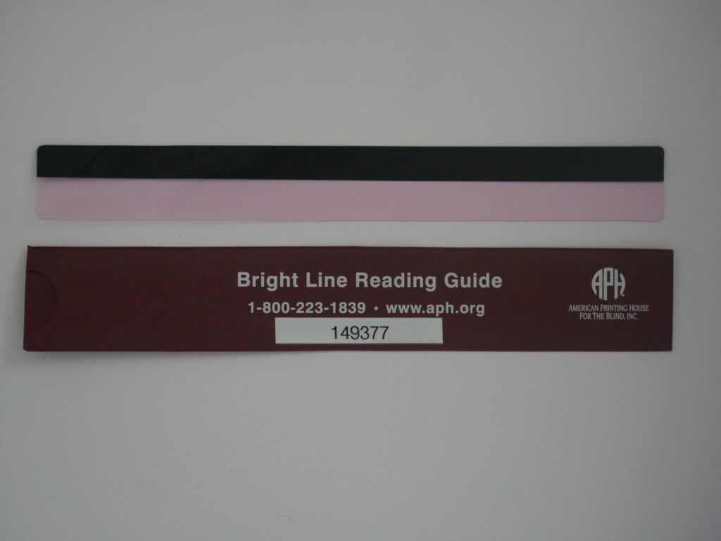 P1010300 Bright Line Reading Guide (pink)