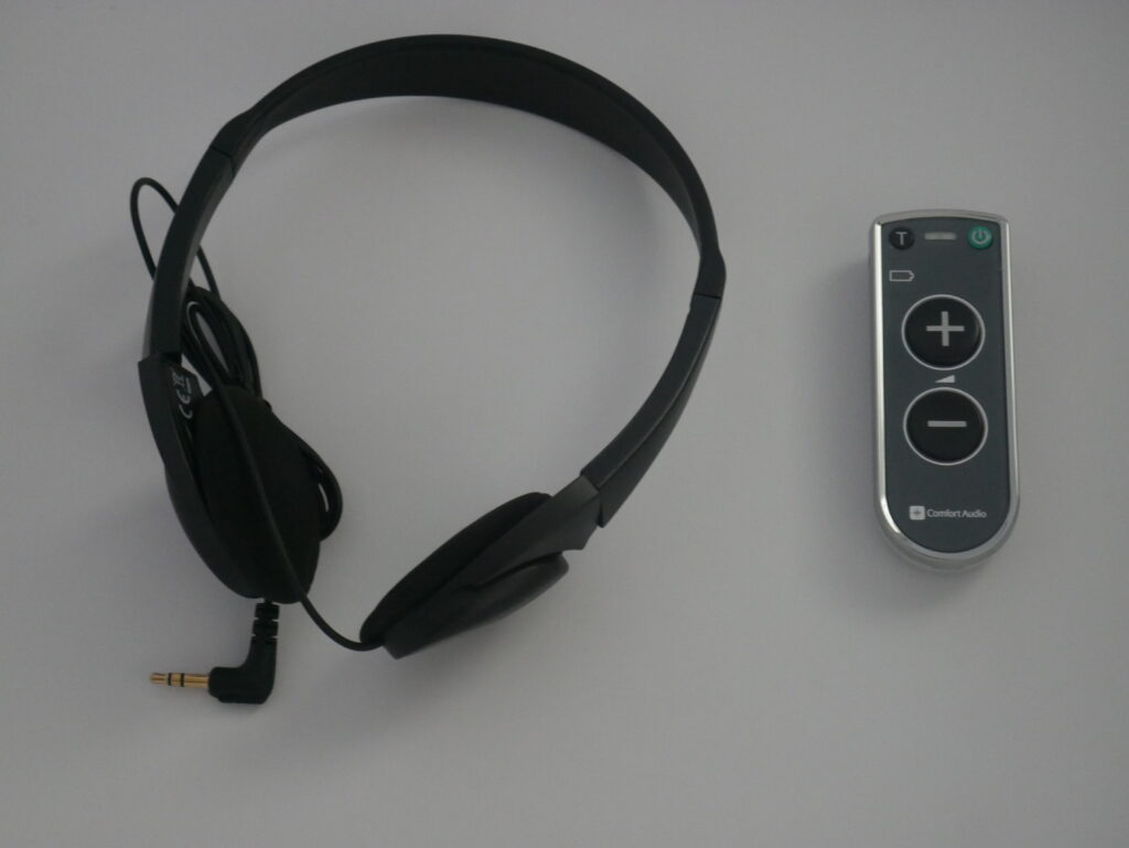P1010334 Black-Silver Comfort Duett with Neckloop and Headphones