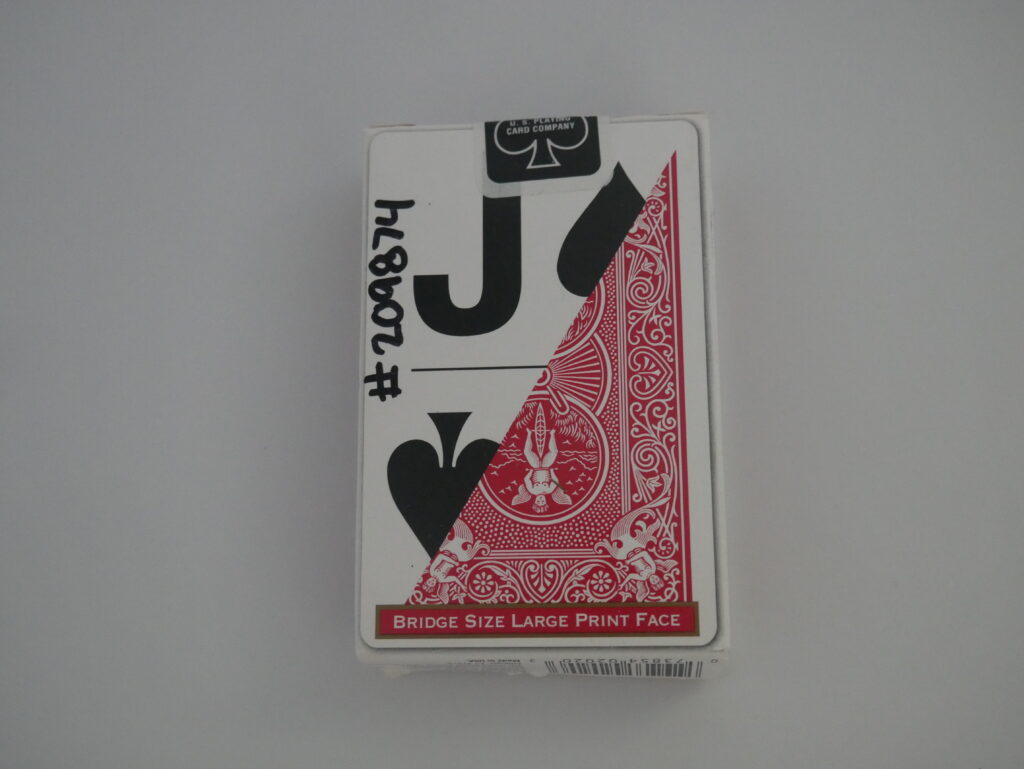 P1010456 Black-Red-White Large Print Playing Cards