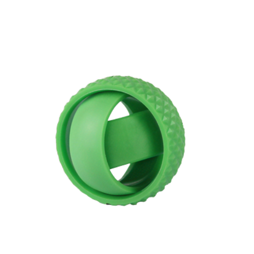 3d printed fidget green gyroscopic fidget interlooping rings
